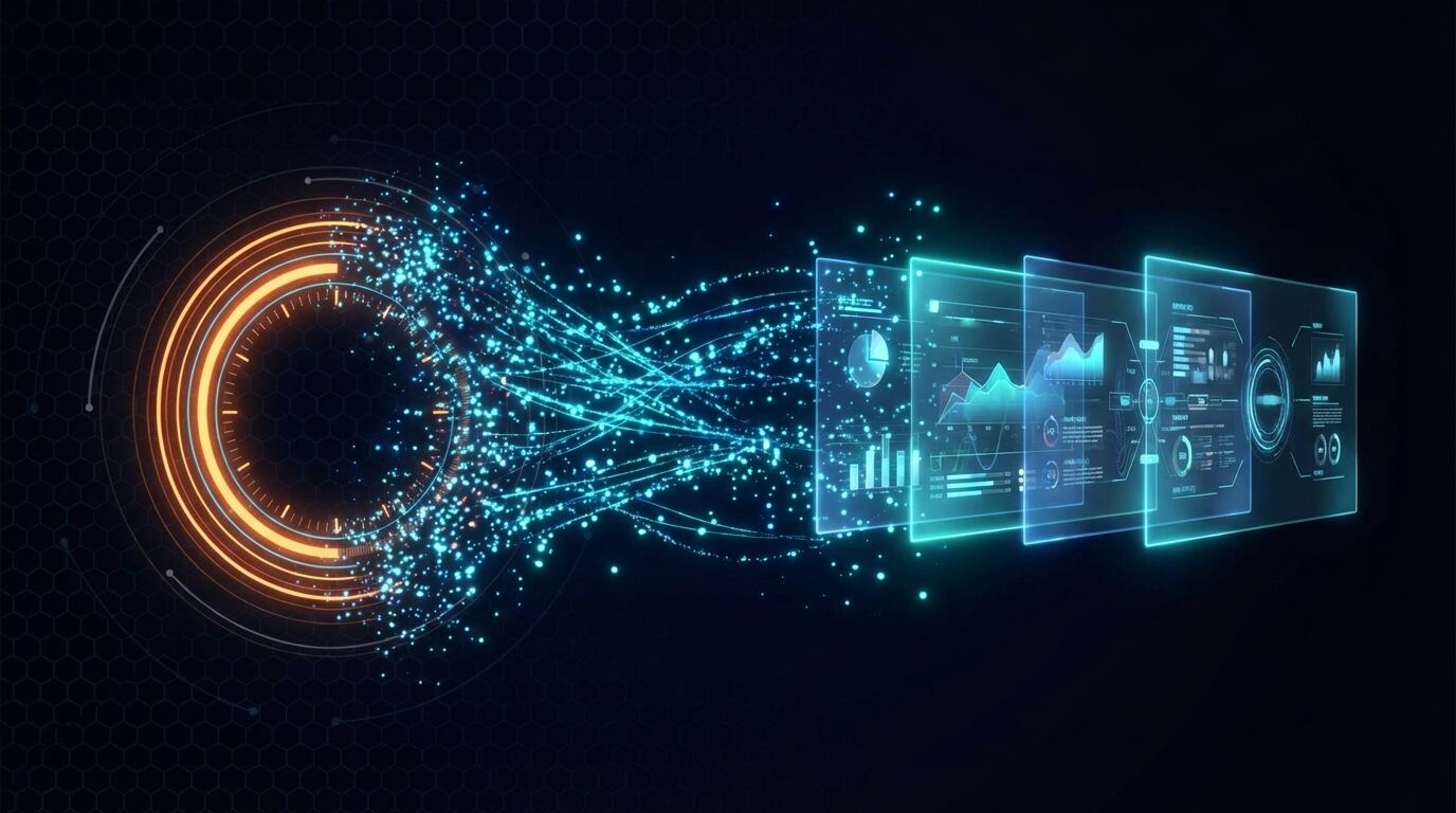 AI automation pipeline transforming sales call data into personalized presentation decks in minutes