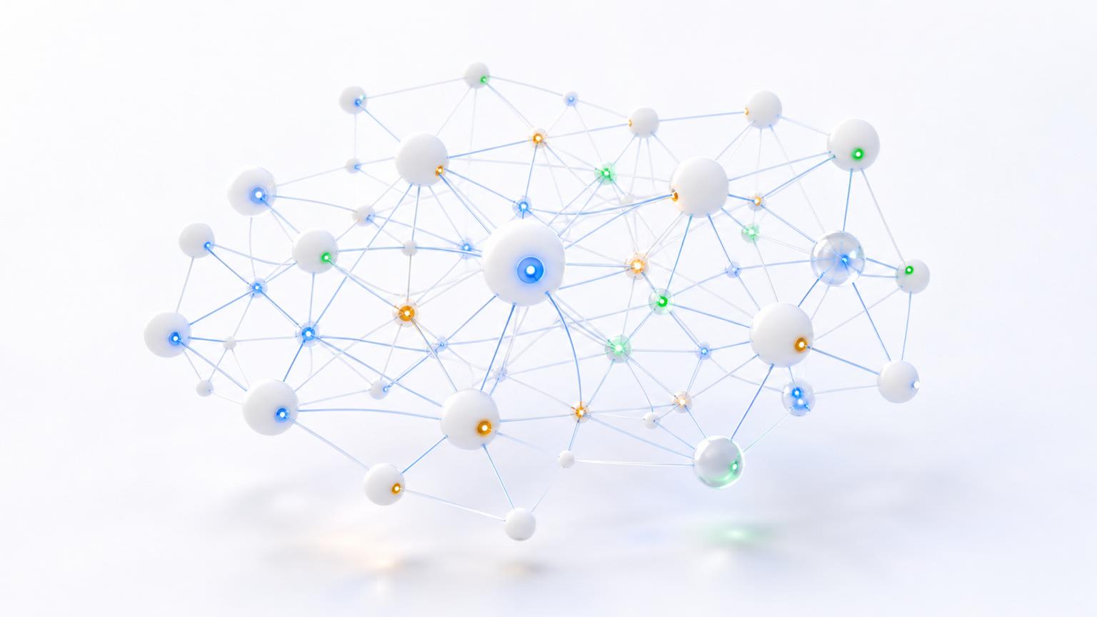 A vast neural memory lattice, a three dimensional knowledge graph.