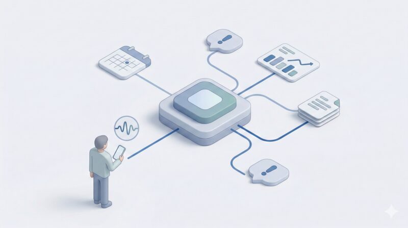 Trigger AI actions from anywhere — car, gym, on the go